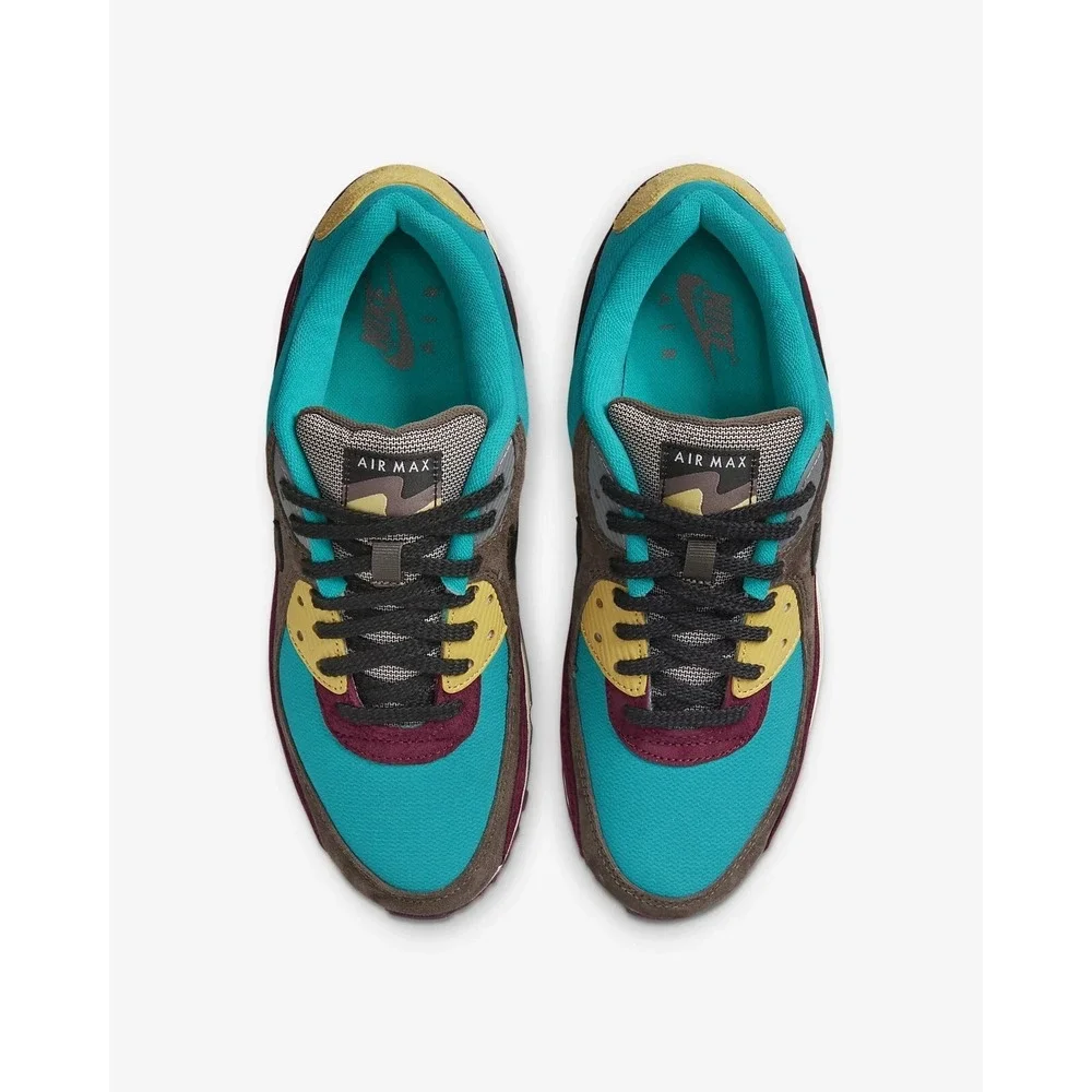 Mens Size 10 Nike Air Max 90 NRG Ridgerock Turbo Green Gold Shoes DC6083 200 NEW